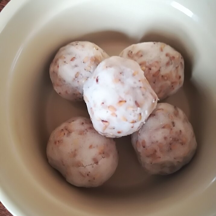 擦り混ぜ不要!胡麻のココナッツショートブレッド